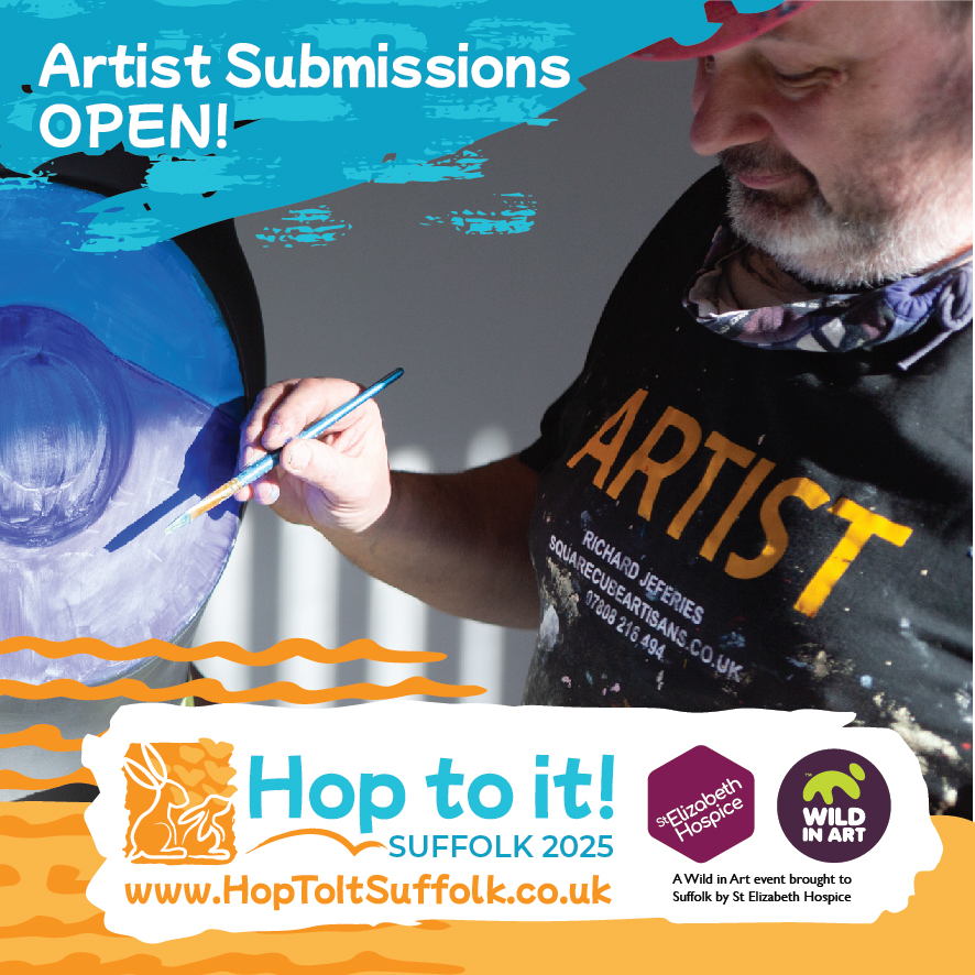 We’re looking for artists to help bring our hare sculptures to life to create a spectacular art trail and give local communities a bright, vibrant and family friendly event to look forward to and enjoy!

Submit your design - stelizabethhospice.org.uk/hoptoitsuffolk…