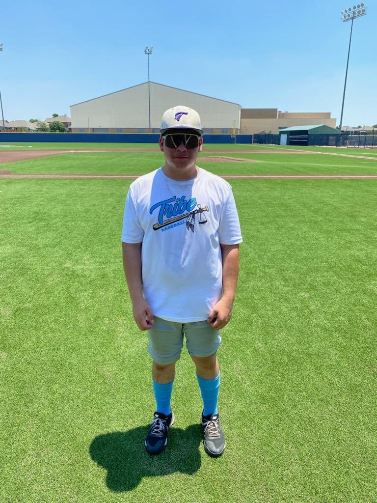 #NorthTexasSS F: Tribe Baseball17, North Texas Longhorns Meyer 5
PoG: <a href="/Brodysully9/">Brody</a> 2-2, 5 RBI, 2R
Hitter: Andy Sifuentes 1-4, 3 RBI, R