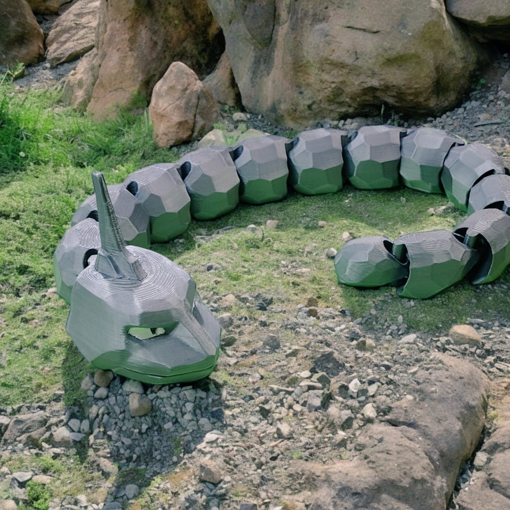 PowerLabsFL's tweet image. Loving this articulating Onix model by @BODY3D_.
This was 100% scale. Might have to go bigger with the Prusa XL!
#Pokémon #3dprining #Prusaxl