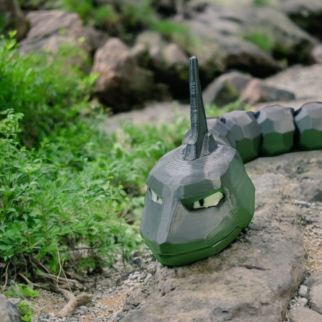 PowerLabsFL's tweet image. Loving this articulating Onix model by @BODY3D_.
This was 100% scale. Might have to go bigger with the Prusa XL!
#Pokémon #3dprining #Prusaxl