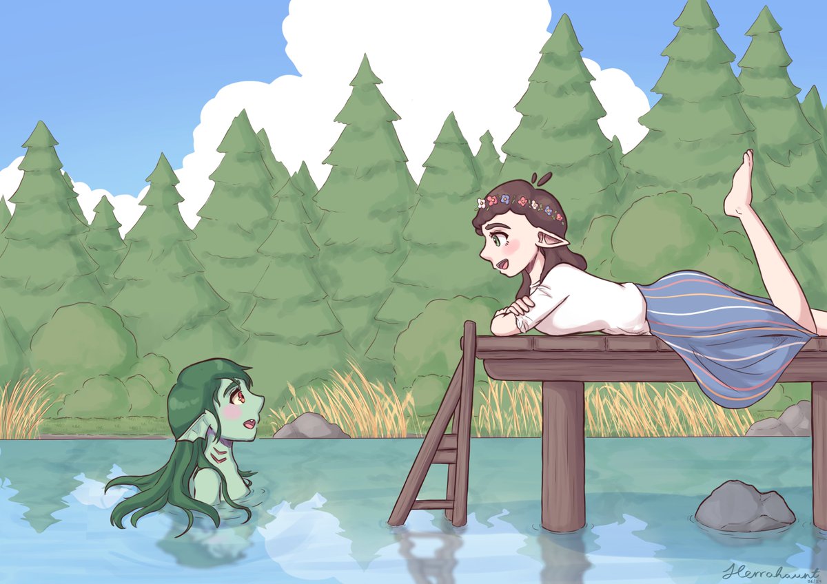 Meeting at the pier ⛅