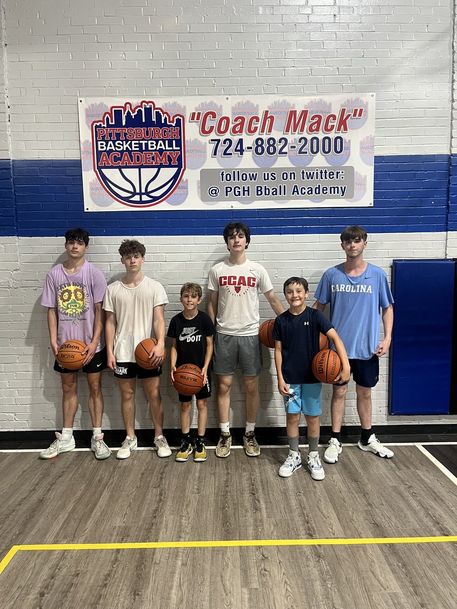 Getting better this morning at the Academy. Had a lot of talented players in.