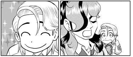 6月21日(金)発売予定のコロコロイチバン!8月号掲載のポケスペSV第10話、ネモはガッカリ、王子はびっくりニコニコ!? 