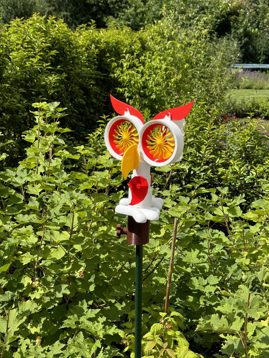 This 🦉 was printed using the <a href="/Creality3dP/">CREALITY Official</a> Ender 3 and came out pretty decent. #3dprint