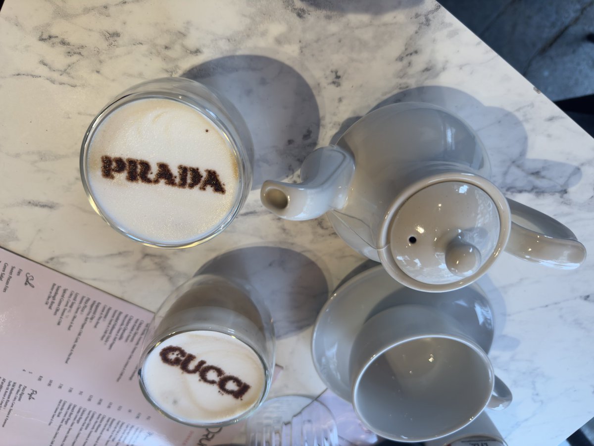Great evening with great friends ❤️ Gucci and Prada ☕️ <a href="/TihitenaN/">Tihitena Negussie</a> and <a href="/SunnyB_Alemu/">ሰናይት | Sunny☀️</a>