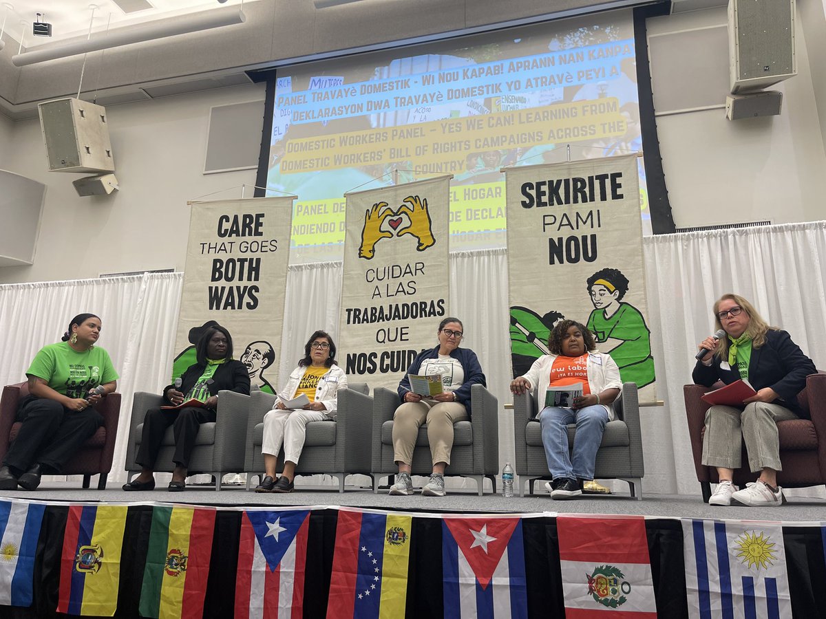 Today is a historic day for the movement to win a Domestic Worker Bill of Rights in Miami! Dozens of nannies, house cleaners, and home health aides gather today at our Domestic Worker Assembly with <a href="/WeCount_Fl/">WeCount!</a>, joined by members of <a href="/domesticworkers/">Domestic Workers</a> from NJ, PA, and DC!