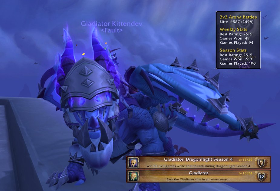 ItsKittenDev's tweet image. My first Gladiator✅
Played jungle with some absolute legends, was a blast.
Now to finish off my Legend round wins &amp;gt;:)