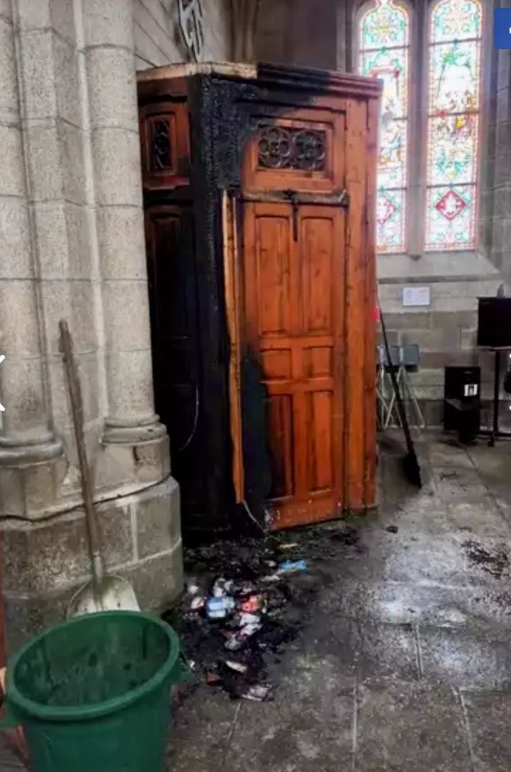 Incendie volontaire dans la basilique Notre-Dame-de-Délivrance à Quintin. Que le glaive tombe enfin.