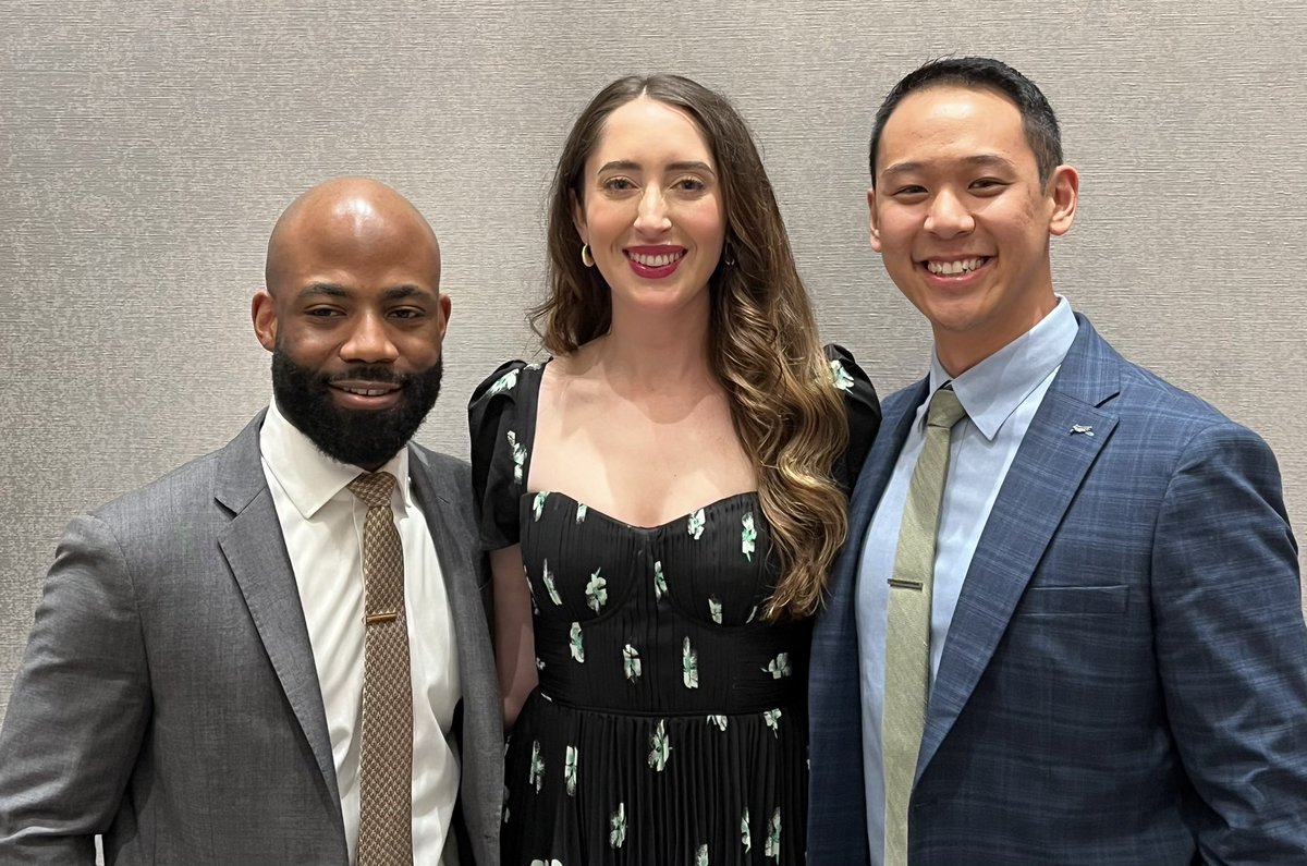 Dan Brown (@danbrownio) on Twitter photo Congrats to 3 outstanding #irad residents <a href="/ORAdeniran/">Oladapo Adeniran</a> <a href="/shelbyfrantzMD/">Shelby Frantz, MD</a> <a href="/TWongMD/">Thomas Wong</a> on their graduation.
Their achievements have had a profound impact on our department and I have greatly enjoyed working with them! Congrats to 3 outstanding #irad residents <a href="/ORAdeniran/">Oladapo Adeniran</a> <a href="/shelbyfrantzMD/">Shelby Frantz, MD</a> <a href="/TWongMD/">Thomas Wong</a> on their graduation.
Their achievements have had a profound impact on our department and I have greatly enjoyed working with them!
