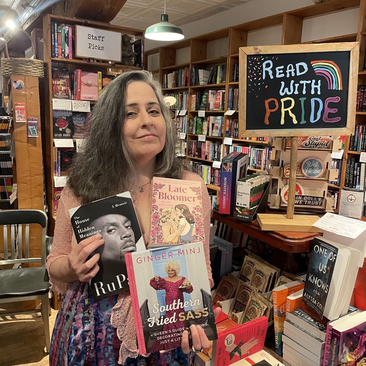 FountainBkstore's tweet photo. Kellyβs #pride picks include a steamy enemies-to-lovers romance with neurodivergent characters; a sassy southern cookbook/memoir; and the revealing, unforgettable, and inspirational memoir by the one-and-only #RuPaul. #amreading #indiebookstore #queermemoir l #shoplocalrva https://t.co/SnP0pWDGRj