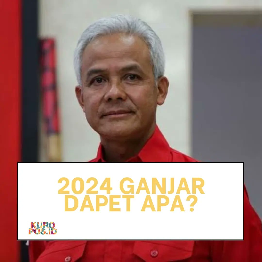 Kuropos_id's tweet photo. Dengan semakin banyaknya partai yang ingin mengusung Anies Baswedan dan Kaesang di Pilgub Jakarta, semakin memupuskan langkah Ganjar Pranowo mendapatkan panggung di 2029.
Apa yang salah dengan Ganjar Pranowo?

#ganjarpranowo #aniesbaswedan #prabowo #kuropos https://t.co/94aorUF3nm
