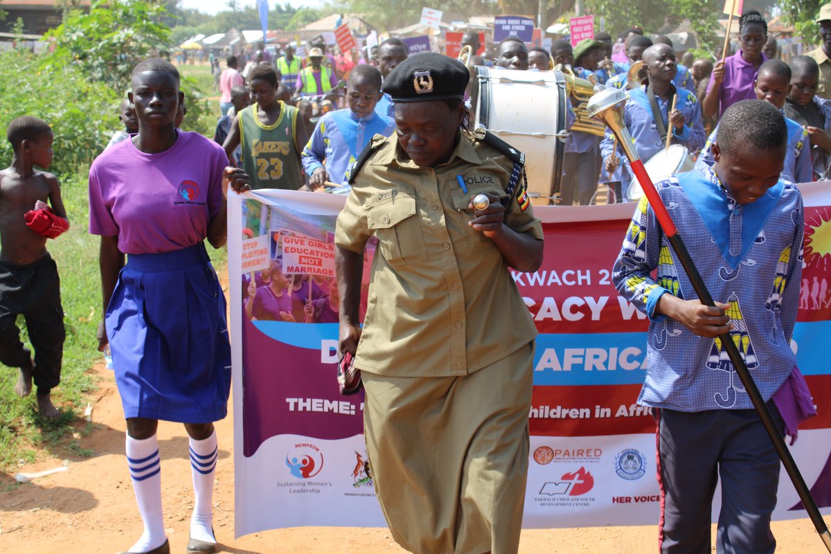 MEMPROW (@memprowuganda) on Twitter photo Today in <a href="/pdlgUg/">Pakwach District Local Government</a> we held #AdvocacyWalk for #DayoftheAfricanChild & child-mothers re-entry
in schools. We believe Education empowers girls & breaks the cycle of poverty. Let's continue championing #SecondChanceEducation for child mothers; the Time is Now
#EducationforAllUg Today in <a href="/pdlgUg/">Pakwach District Local Government</a> we held #AdvocacyWalk for #DayoftheAfricanChild & child-mothers re-entry
in schools. We believe Education empowers girls & breaks the cycle of poverty. Let's continue championing #SecondChanceEducation for child mothers; the Time is Now
#EducationforAllUg