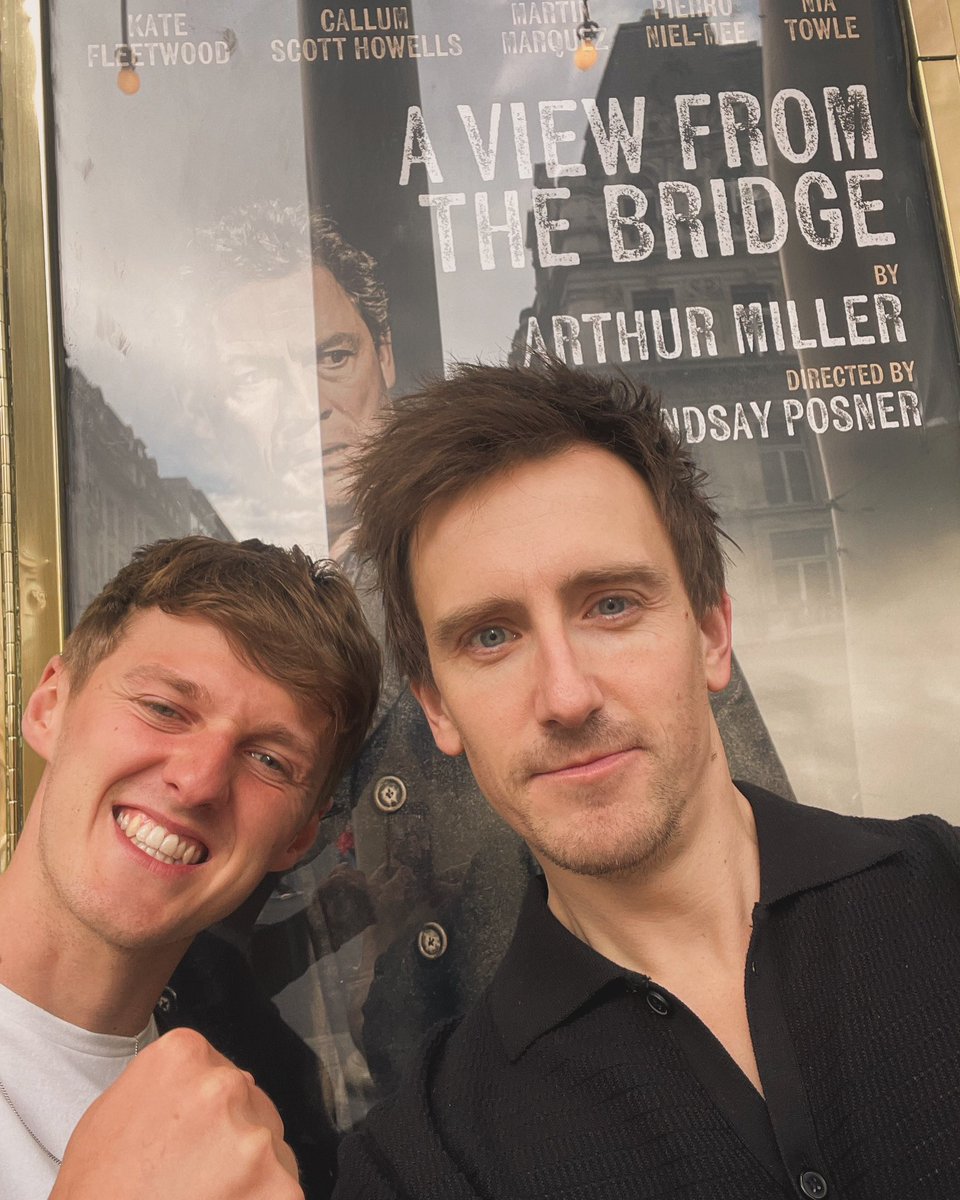 Amazing show… cracking performances… surprisingly funny! And very moving… #londontheatre #westendtheatre #dominicwest #actors #actorslife