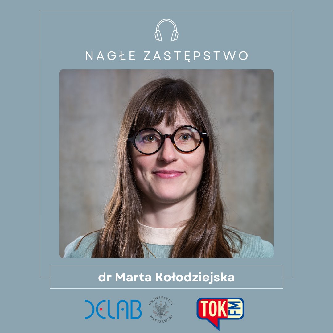 DELab UW (@delabuw) on Twitter photo 📢 Już jutro Gościnią audycji <a href="/TokJaniszewski/">Jakub Janiszewski</a> w <a href="/Radio_TOK_FM/">Radio TOK FM</a> będzie dr Marta Kołodziejska, Koordynatorka Pracowni Badań nad Głęboką Mediatyzacją <a href="/DELabUW/">DELab UW</a> <a href="/UniWarszawski/">Uniwersytet Warszawski</a> ! 📻🎙️
W audycji m.in. o duchowych aspektach #AI i mszach na #Roblox. 👉Zapraszamy o 10:00 📢 Już jutro Gościnią audycji <a href="/TokJaniszewski/">Jakub Janiszewski</a> w <a href="/Radio_TOK_FM/">Radio TOK FM</a> będzie dr Marta Kołodziejska, Koordynatorka Pracowni Badań nad Głęboką Mediatyzacją <a href="/DELabUW/">DELab UW</a> <a href="/UniWarszawski/">Uniwersytet Warszawski</a> ! 📻🎙️
W audycji m.in. o duchowych aspektach #AI i mszach na #Roblox. 👉Zapraszamy o 10:00