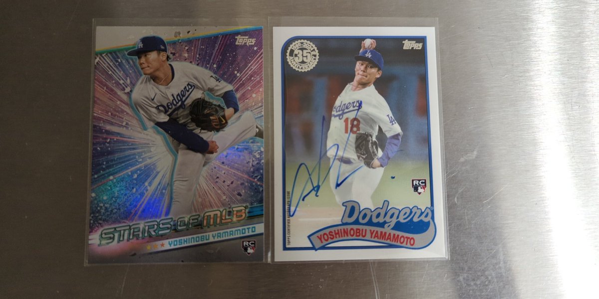 SandmanCollect1's tweet photo. Went to local card shop to see what Father's Day specials they had going on and also to submit some cards for their PSA.  Left with 2 retail packs of Topps. Pulled this beast!!  It has been so long since I have had a hit like this!  Thanks @Triangleareasp1 . https://t.co/K52yDPM0UV