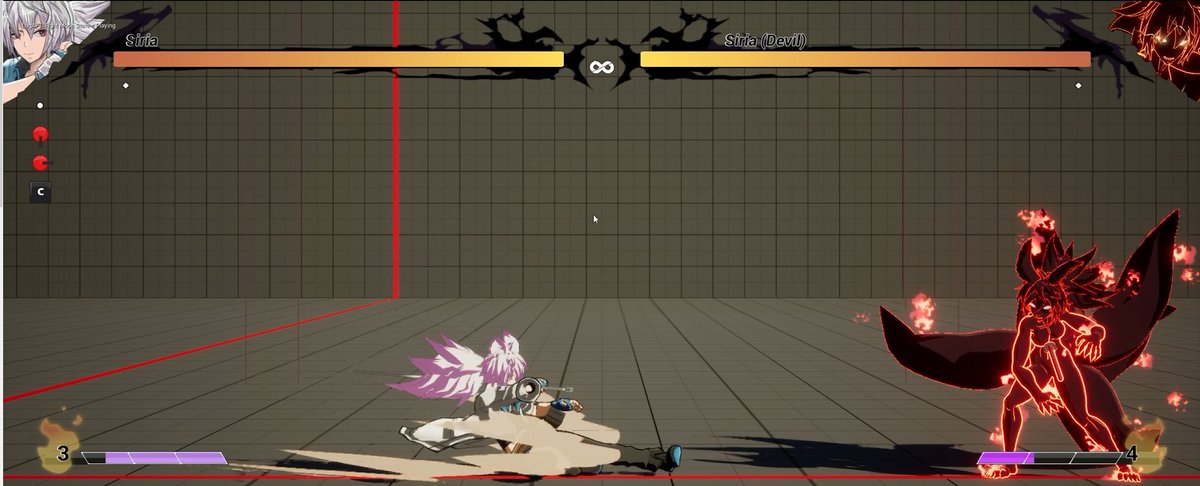 LessonMan_39's tweet image. I'm messing around with a fighting game template and found it hilarious that the Ky clone had stun dipper.