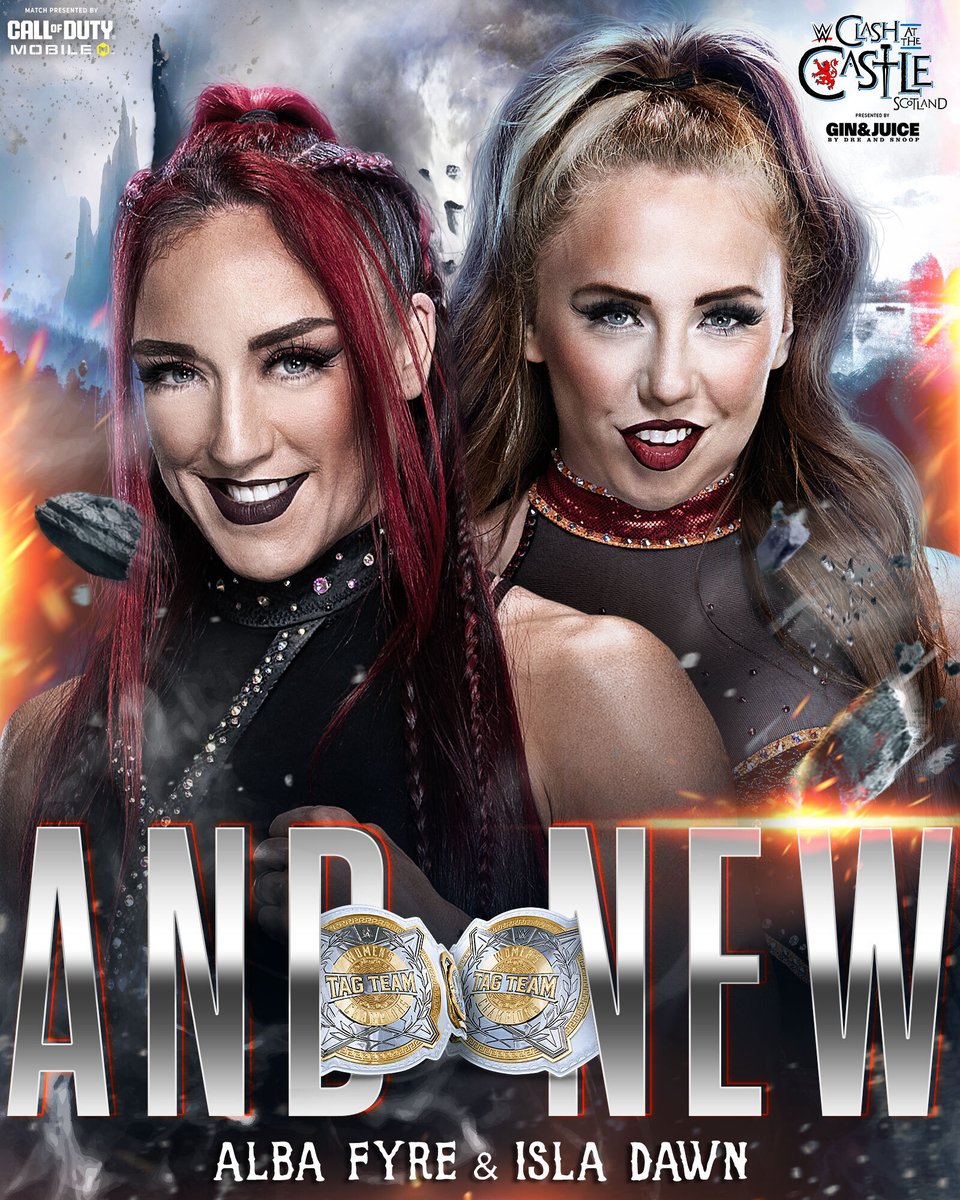 WWE's tweet image. HOMECOMING. 🏴󠁧󠁢󠁳󠁣󠁴󠁿💙🤍

#AndNew 
#WWECastle