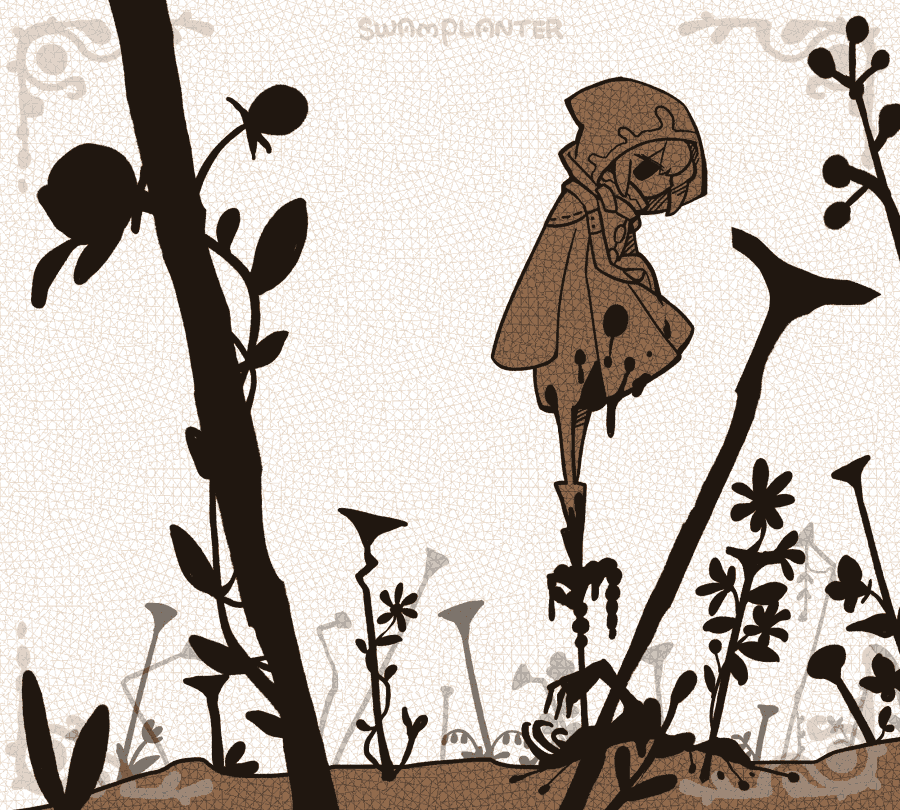 しぬほど茶一色の単色絵をお出しするであろうどろプラ絵再掲して作業に戻るぜ エ!?午前4時!? 