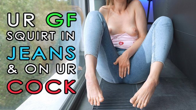 VID SOLD! GF squirt in jeans &amp; on ur cock 🔥 Check it out! https://t.co/WBizox8rub #MVSales @manyvids<a href="/tag/mvsales"class="tags"><span>#mvsales</span></a>
