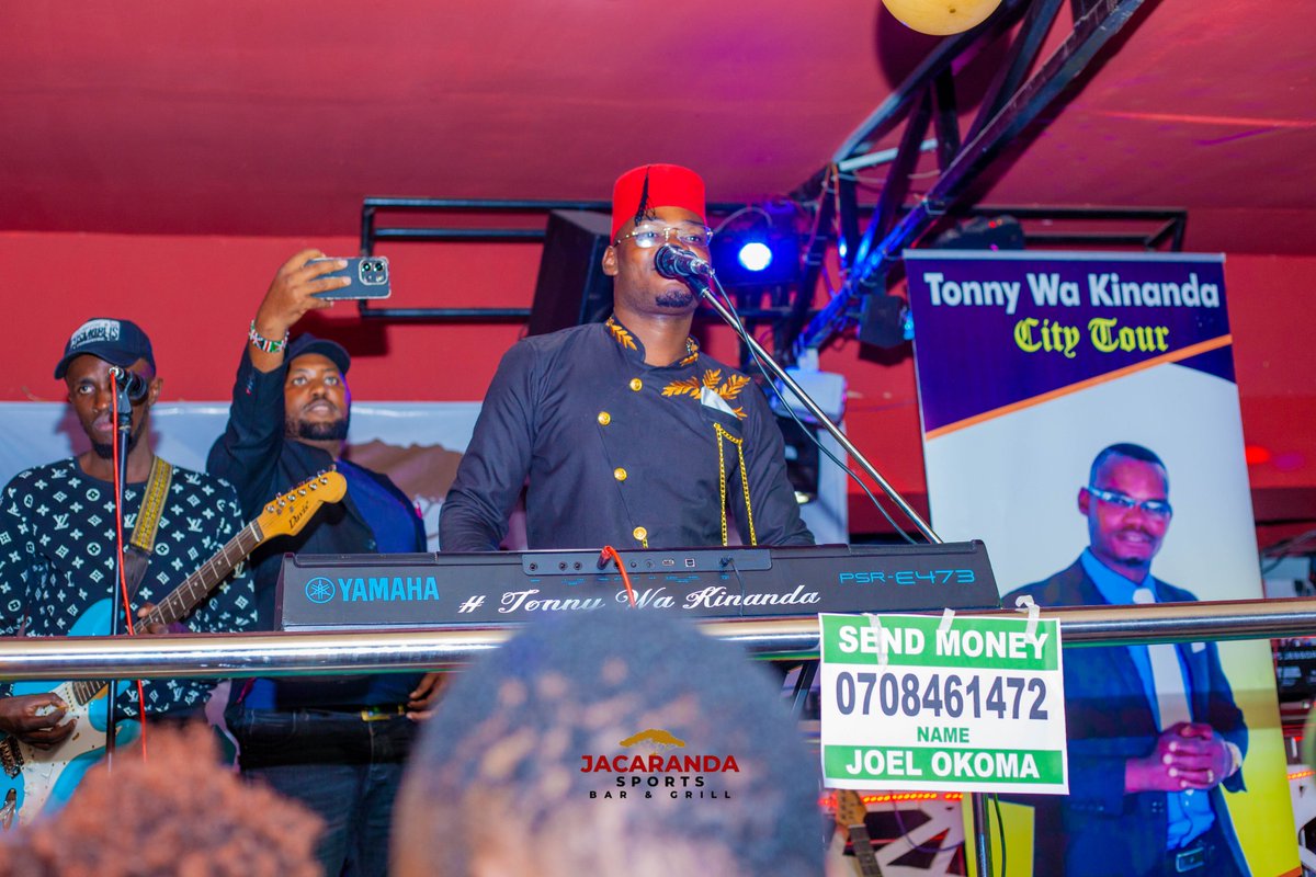 JacarandaBar's tweet photo. Let’s make memories tonight, so we can tell amazing stories tomorrow.
CC: Tonny WA Kinanda
#CityTour #kinanda🎹 #partytime https://t.co/h0w5eVXfL3