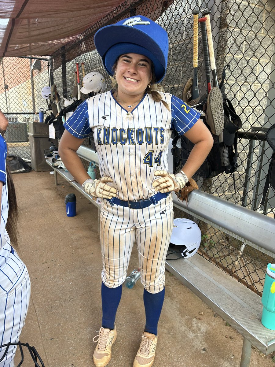 Knockouts-Cole 16u Softball (@knockouts_cole) on Twitter photo Knockouts showed up to play! 4-0 for the day!
…and the celebration hat has arrived!
Shoutout to the HR hitters today! <a href="/kk_bolding/">kaylee kk bolding</a> 💣💣💣
<a href="/courtneyc2025/">Courtney Cole</a> 💣
<a href="/ansleygreen2026/">Ansley Green</a> 💣
#GoKnockouts #DoItDifferent #Family Knockouts showed up to play! 4-0 for the day!
…and the celebration hat has arrived!
Shoutout to the HR hitters today! <a href="/kk_bolding/">kaylee kk bolding</a> 💣💣💣
<a href="/courtneyc2025/">Courtney Cole</a> 💣
<a href="/ansleygreen2026/">Ansley Green</a> 💣
#GoKnockouts #DoItDifferent #Family