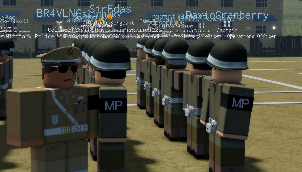 Military Police 1940s tweet media