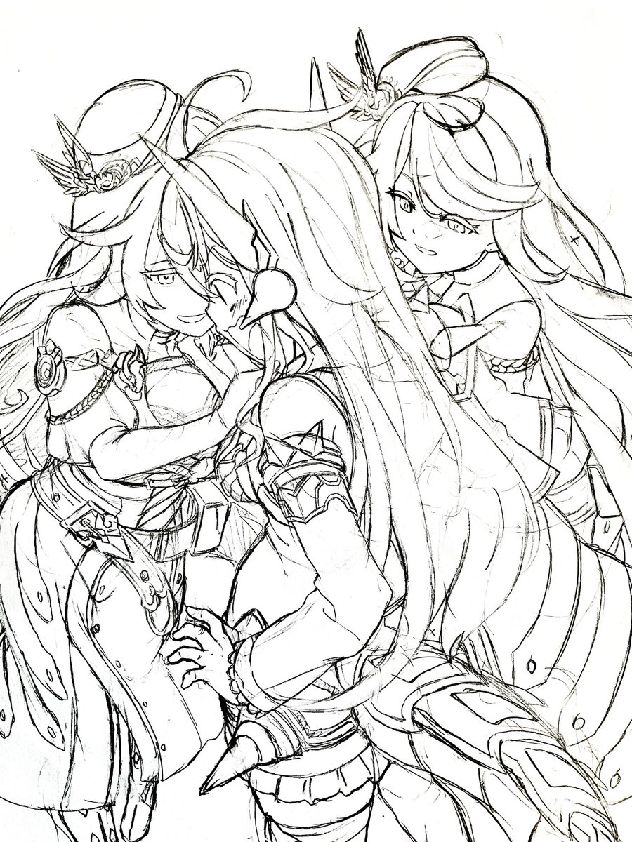 描くの大変だから応援して 
