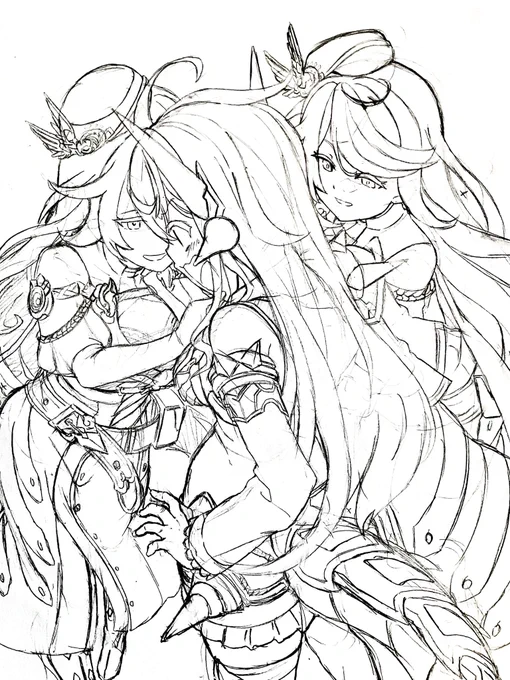 描くの大変だから応援して 