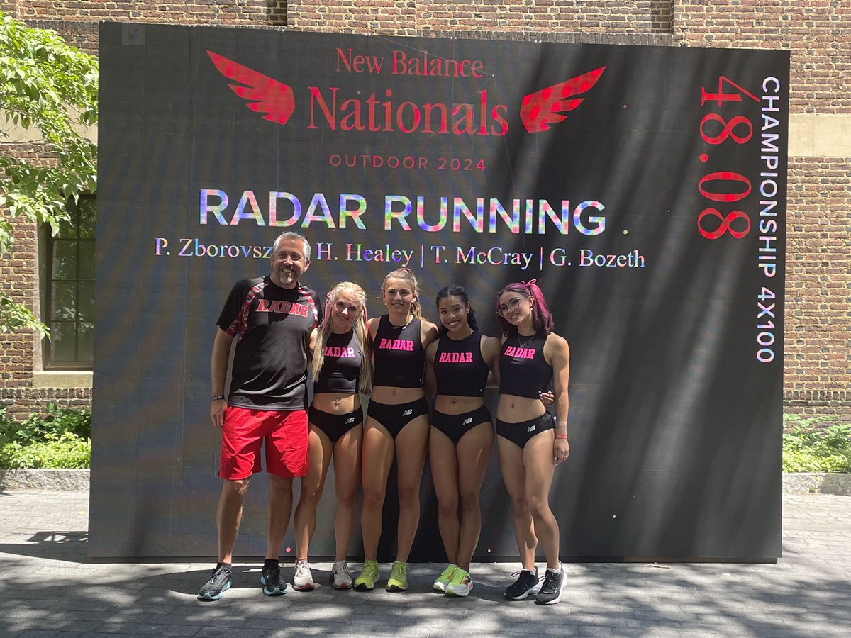 Matt Germann (@coachgermann) on Twitter photo These four continue to amaze me! 2 new PRs and 2 new school records go down! Petrina, Harriet, Tatiana, and Gabby place 23rd in 4x1 (48.08) 18th in 4x2 (1:41.83) and 14th in SMR (4:05.87) at New Balance Nationals!!! So proud to be their coach! <a href="/BSpaRunners/">BSpa Runners 🏅</a> <a href="/RadarRunning/">Radar Running Club</a> These four continue to amaze me! 2 new PRs and 2 new school records go down! Petrina, Harriet, Tatiana, and Gabby place 23rd in 4x1 (48.08) 18th in 4x2 (1:41.83) and 14th in SMR (4:05.87) at New Balance Nationals!!! So proud to be their coach! <a href="/BSpaRunners/">BSpa Runners 🏅</a> <a href="/RadarRunning/">Radar Running Club</a>