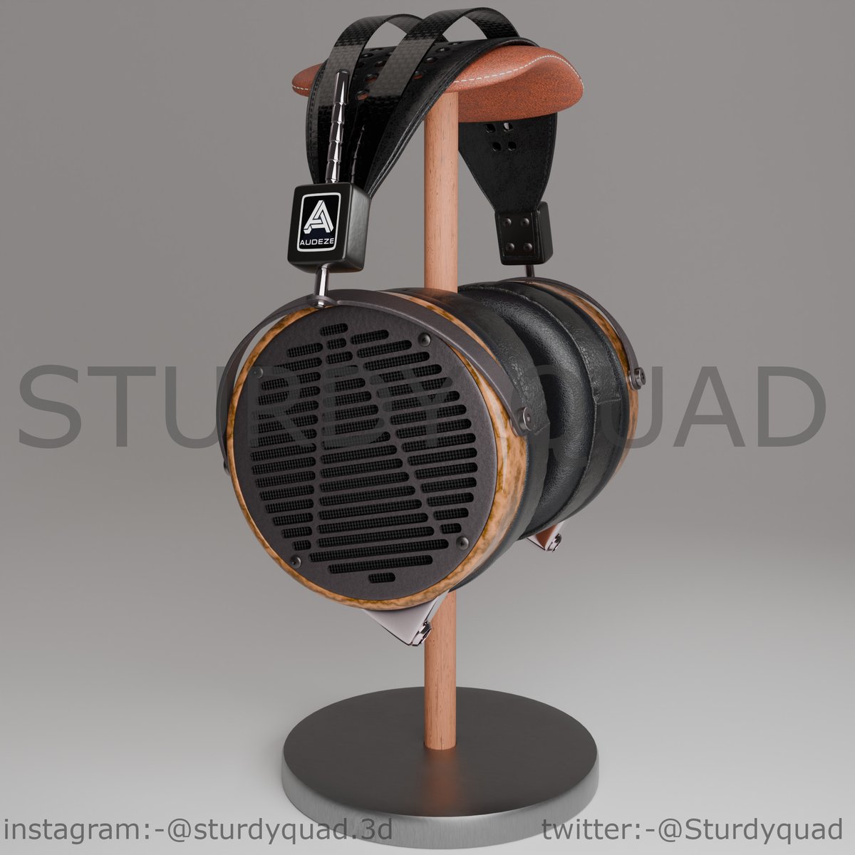 Sturdyquad's tweet photo. I just finished it, magnificent @audeze LCD series headphones.

trying to improve my skills.
by the way, which one is your type?
LCD 3 or LCD 4

for those who asked me:
yah!!, i 3D model , texture and render by myself.

#b3d #blender #render #audeze #productvisualization https://t.co/mkKlSmvIDR