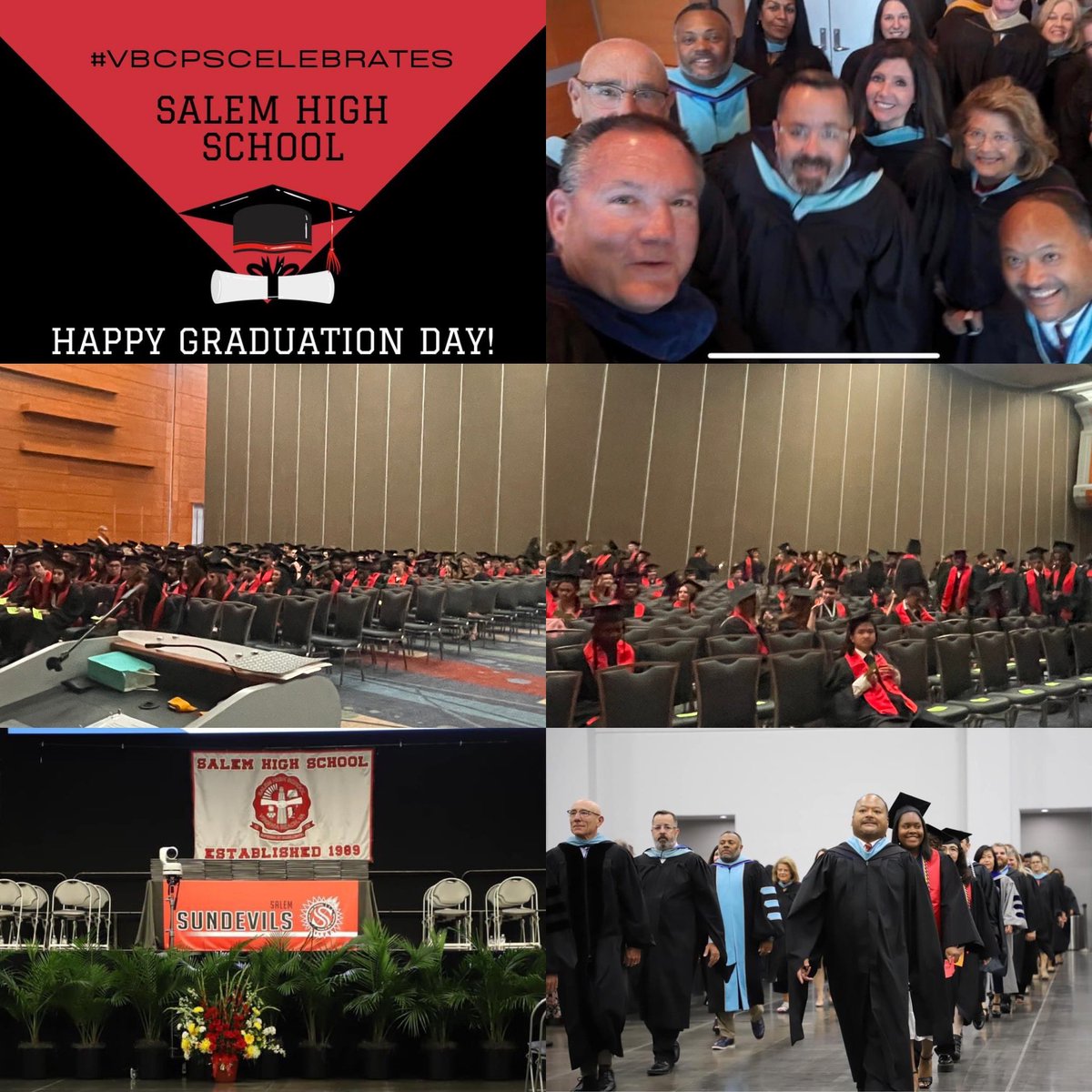 Salem High School VB tweet media