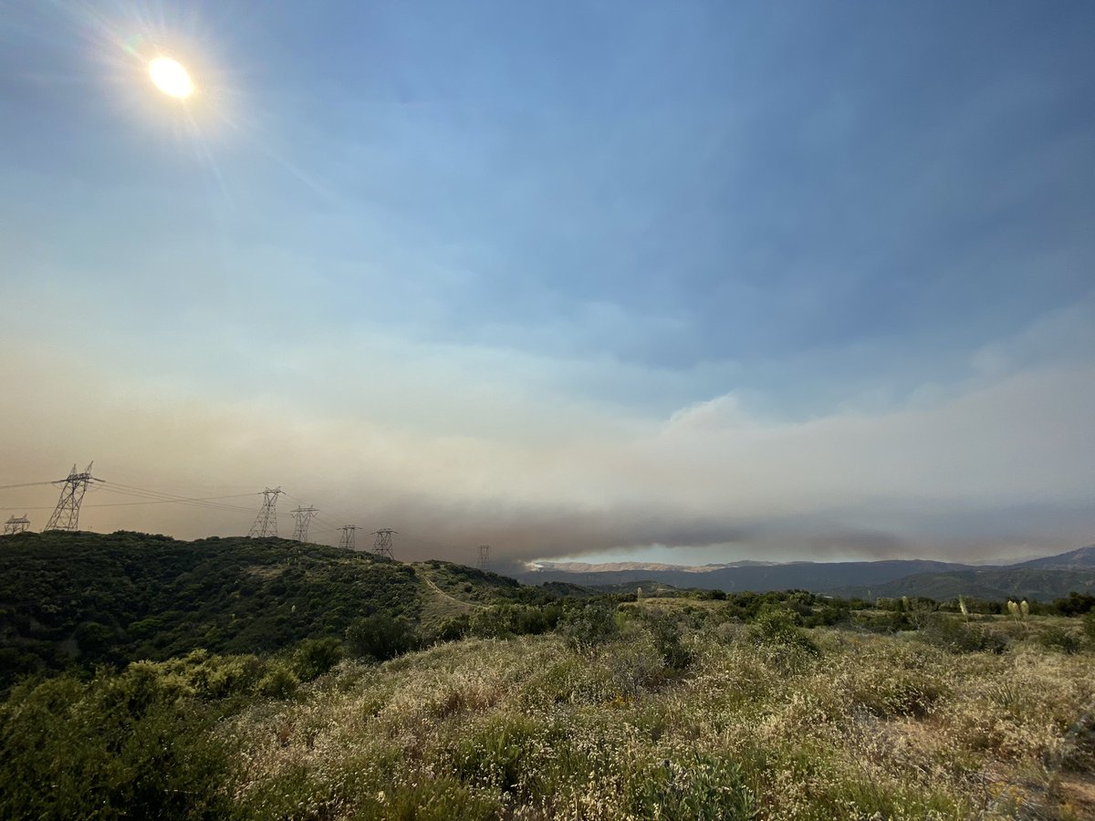 MatthewABerdyck's tweet image. The #PostFire from .5 acres to 3000+ acres. #Fire #Lebec #Gorman