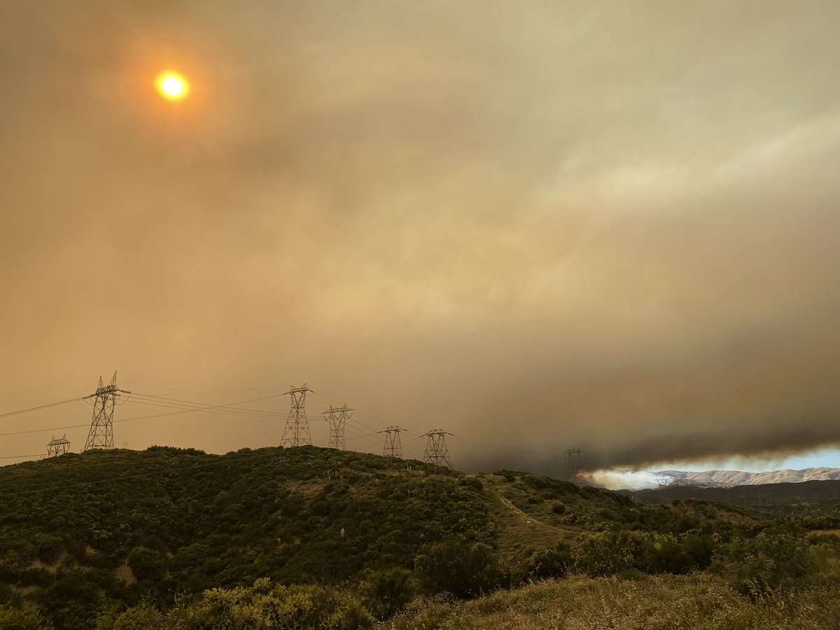 MatthewABerdyck's tweet image. The #PostFire from .5 acres to 3000+ acres. #Fire #Lebec #Gorman