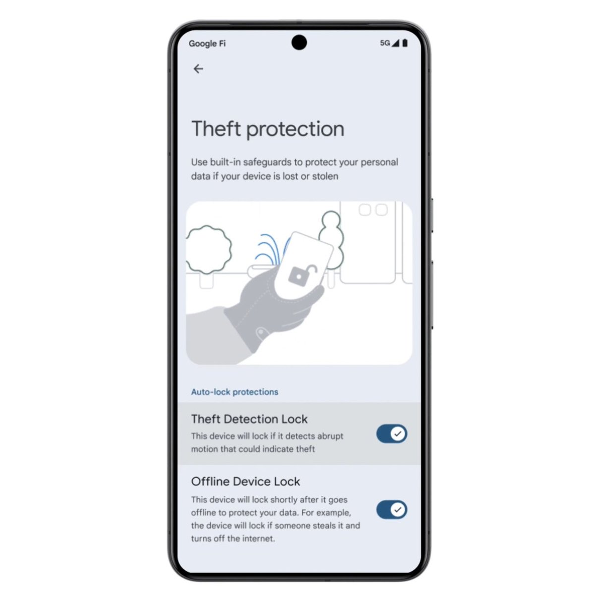 thehmjournal's tweet image. Theft Detection Lock (Khoá chống trộm) sẽ được phát hành cùng với #Android10.