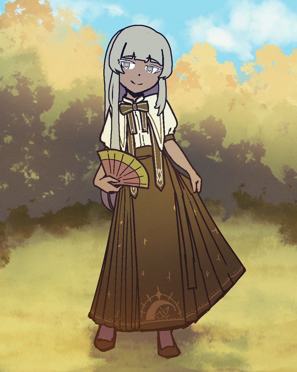 Yume-nee sent me a new dress (≧◡≦)
It's quite nice for this weather ヽ(*・ω・)ﾉ