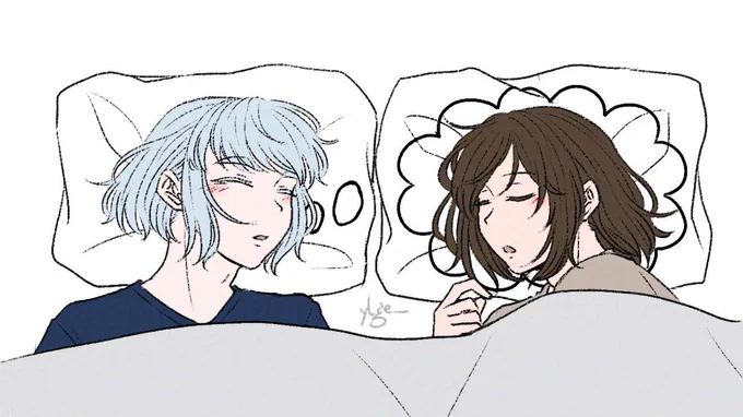 Thinking about you, even in my sleep 💤 
#khunbam 