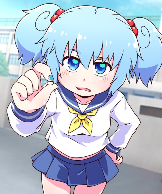 #これを見た人は青が入ってる画像を貼れ青といえば、河城にとりですよね 