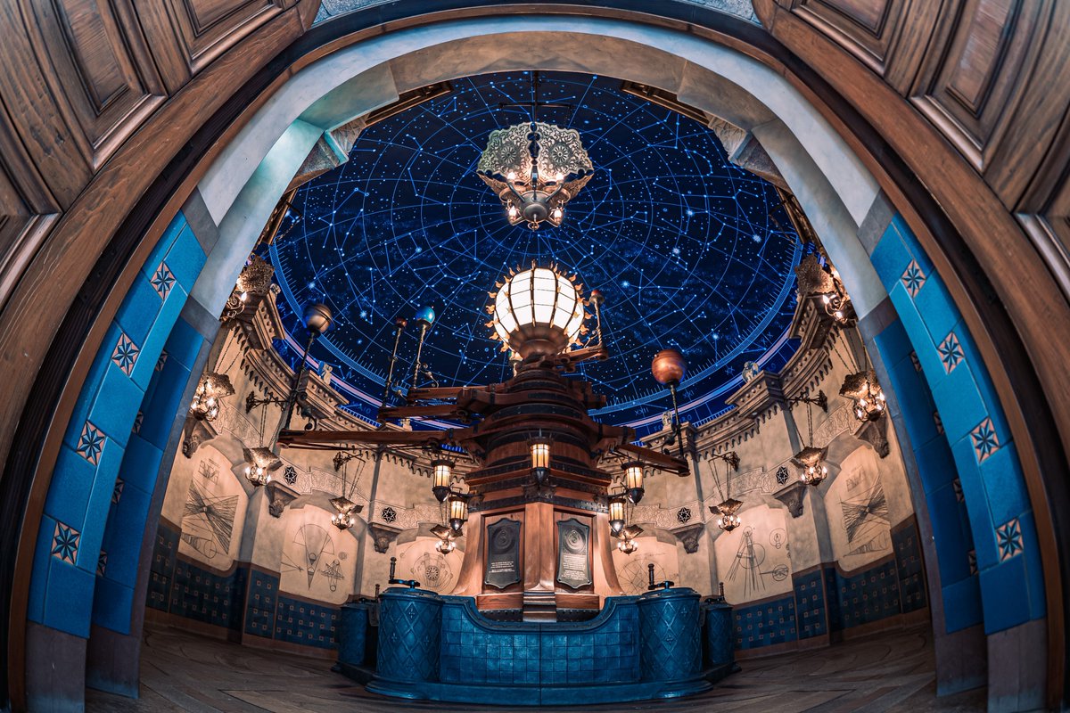 魚眼レンズで切り取るディズニーの世界