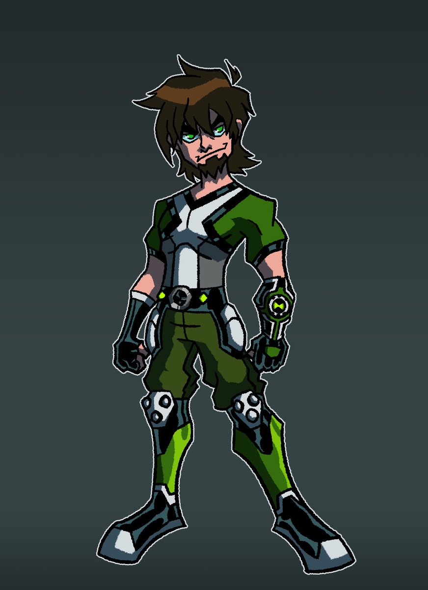 5 Years Later - Ben's new suit frame redraw —— #Ben10