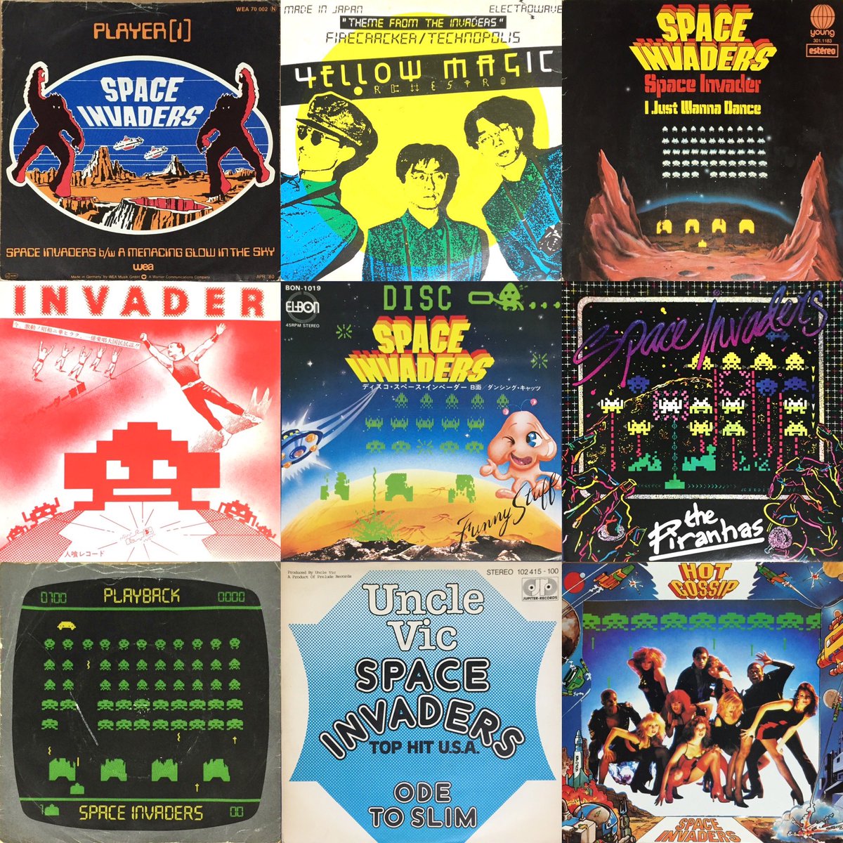 DJ_fukutake's tweet image. おはようございます。
#スペースインベーダーの日
#スペースインベーダー
#spaceinvaders
#spaceinvadersday
#おはレコ7インチ
#morning45vinyl