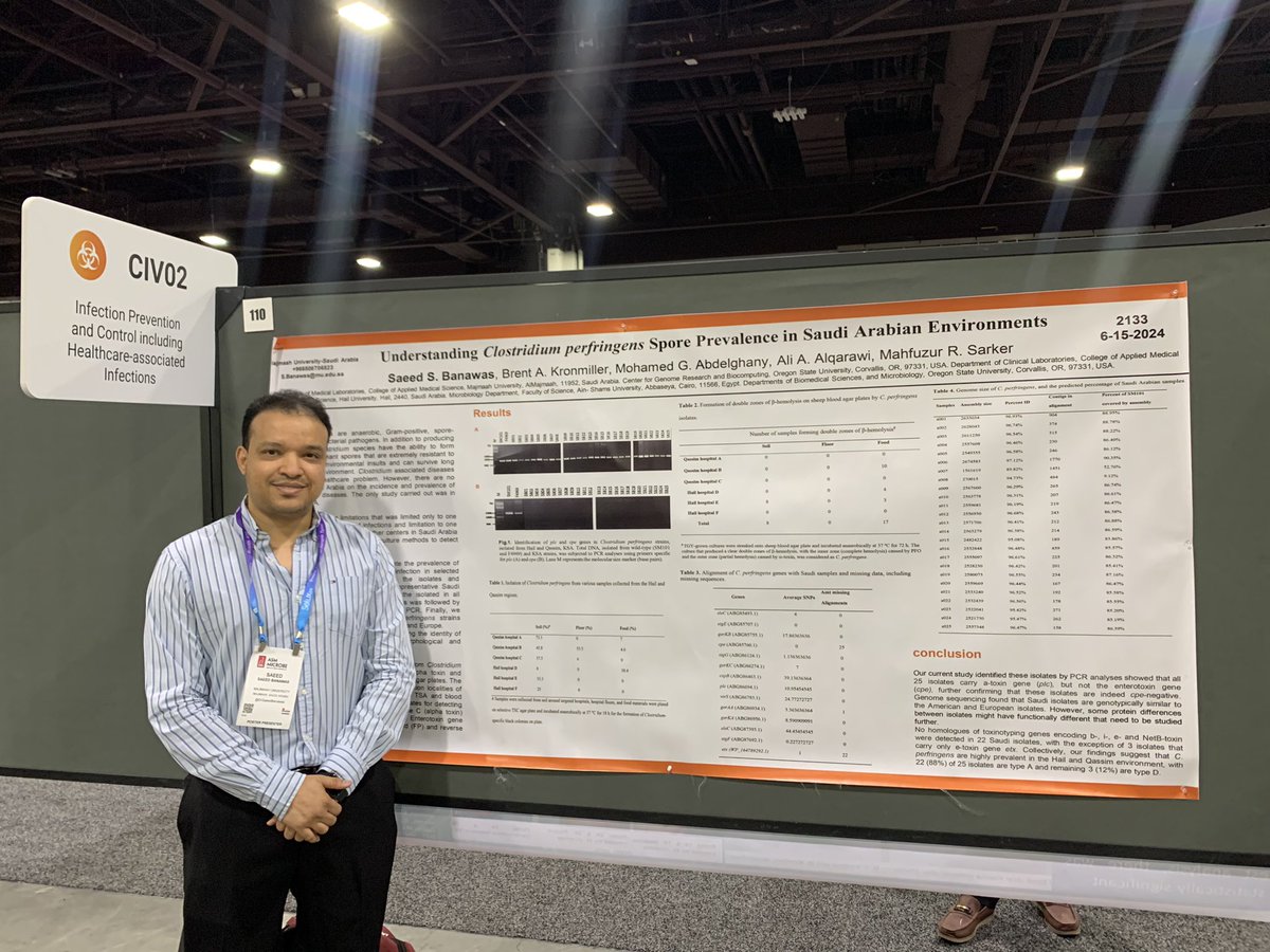 DrSaeedBanawas's tweet photo. Had such a wonderful day learning and connection with  colleagues and friends at #ASMicrobe #atlanta @DParedesSabja https://t.co/8RLMkhYpof