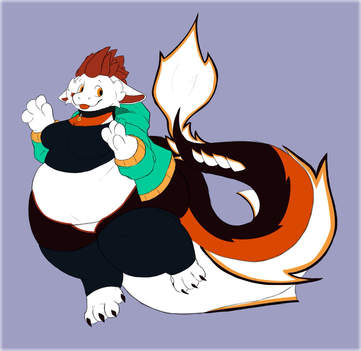 Molicade1's tweet photo. Colored the piece I got from @/ northirn 
They're a good fish https://t.co/YRirRhPYSL