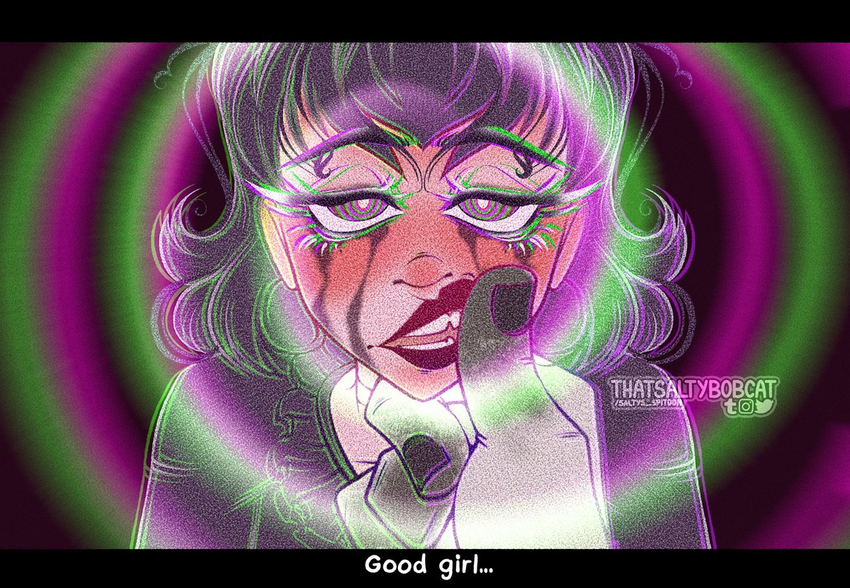 thatsaltybobcat's tweet image. He’s definitely got some hypnotism abilities. Why? Because I want him to.
#beetlejuice #beetlebabes