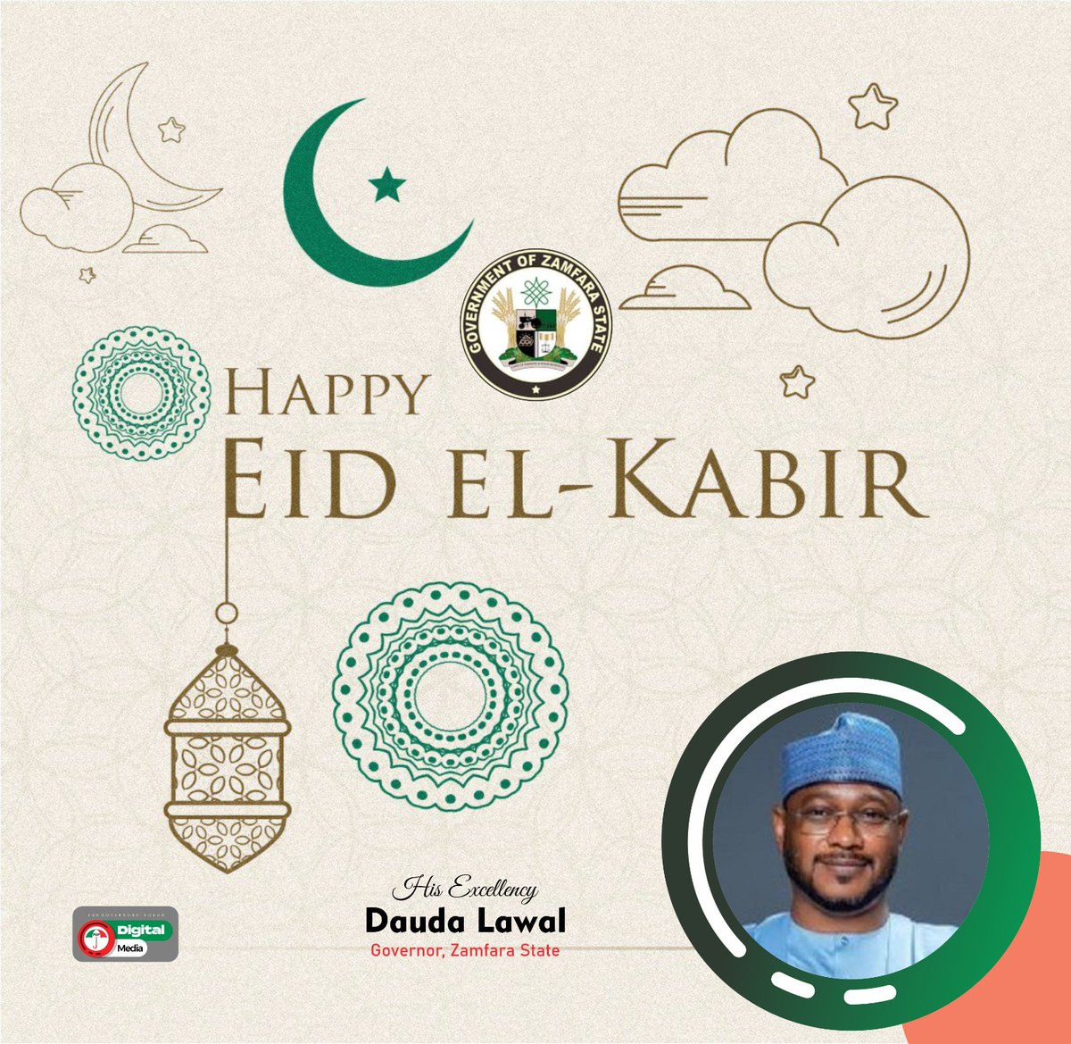 Happy Eid El-Kabir His Excellency, <a href="/daudalawal_/">Dauda Lawal</a> and the good people of Zamfara State (Farming is Our Pride)

#PDPGFDigitalMedia
#pdpgf