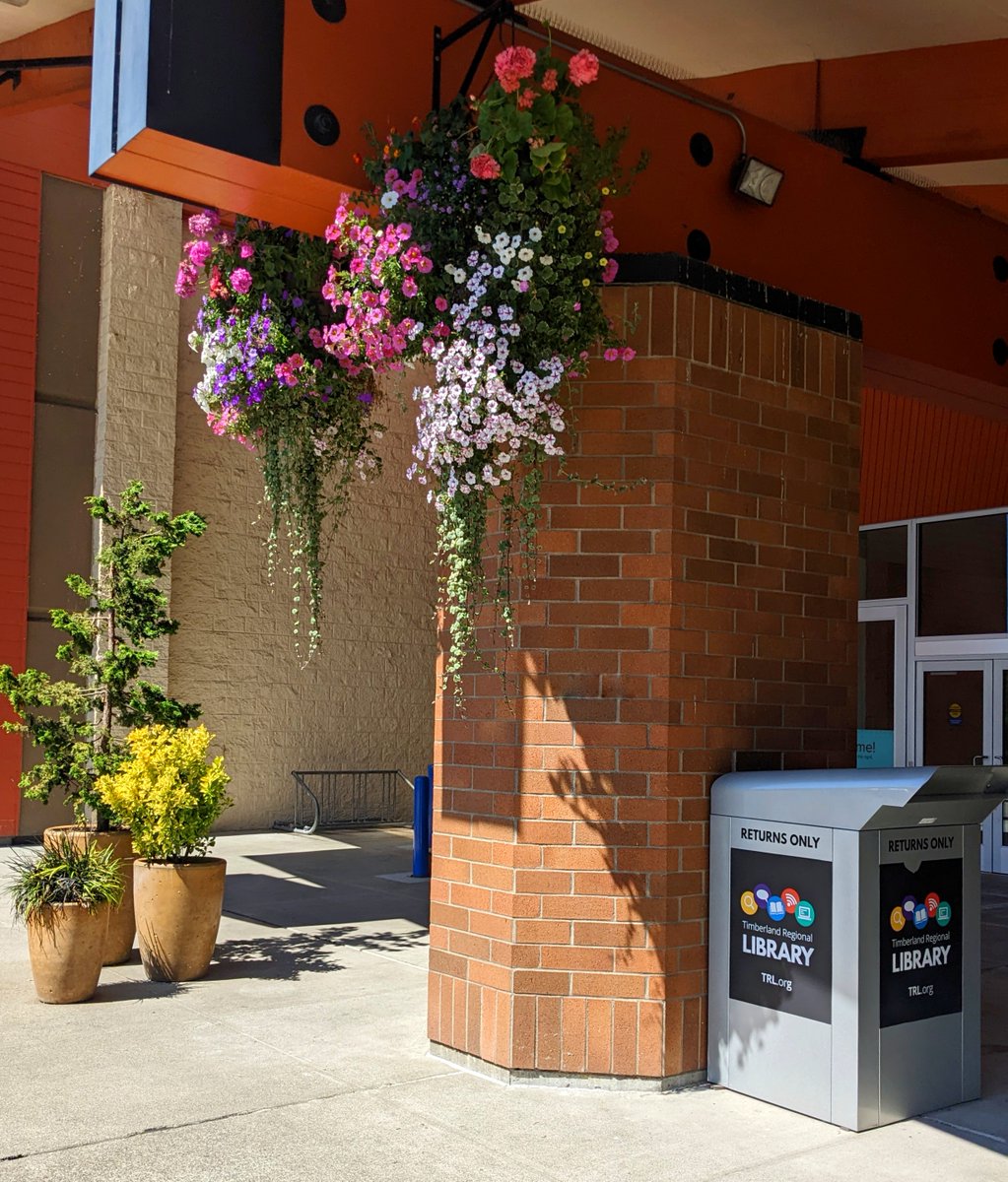 📚✨ Hey book lovers! There's a convenient book drop-off for your Timberland Regional Library returns right outside the Capital Mall entrance by Total Wine. 🌟 Swing by and keep the library magic going! 📚💖