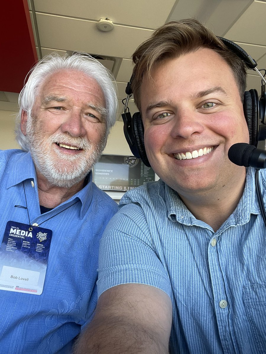 BKingSports's tweet image. We're on the air! 

Hanging at Victory Field today with @coachboblovell to bring you the @IHSAA1 ⚾️ State Finals on @NetworkINRadio, locally in Indy on @1075thefan!