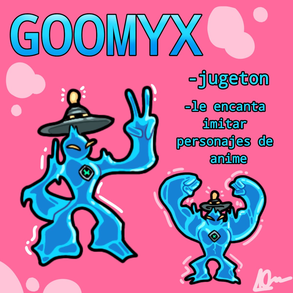 Gideoo_n's tweet image. Primer alien del #Tetrix ¡GOOMYX!

Estaba viendo One piece y debía hacer una Onepiece reference 🛐

#Ben10 #Ben10art #characterdesigner #Ben10fanart #Omnitrix #Ben10alienforce #Ben10Omnivers