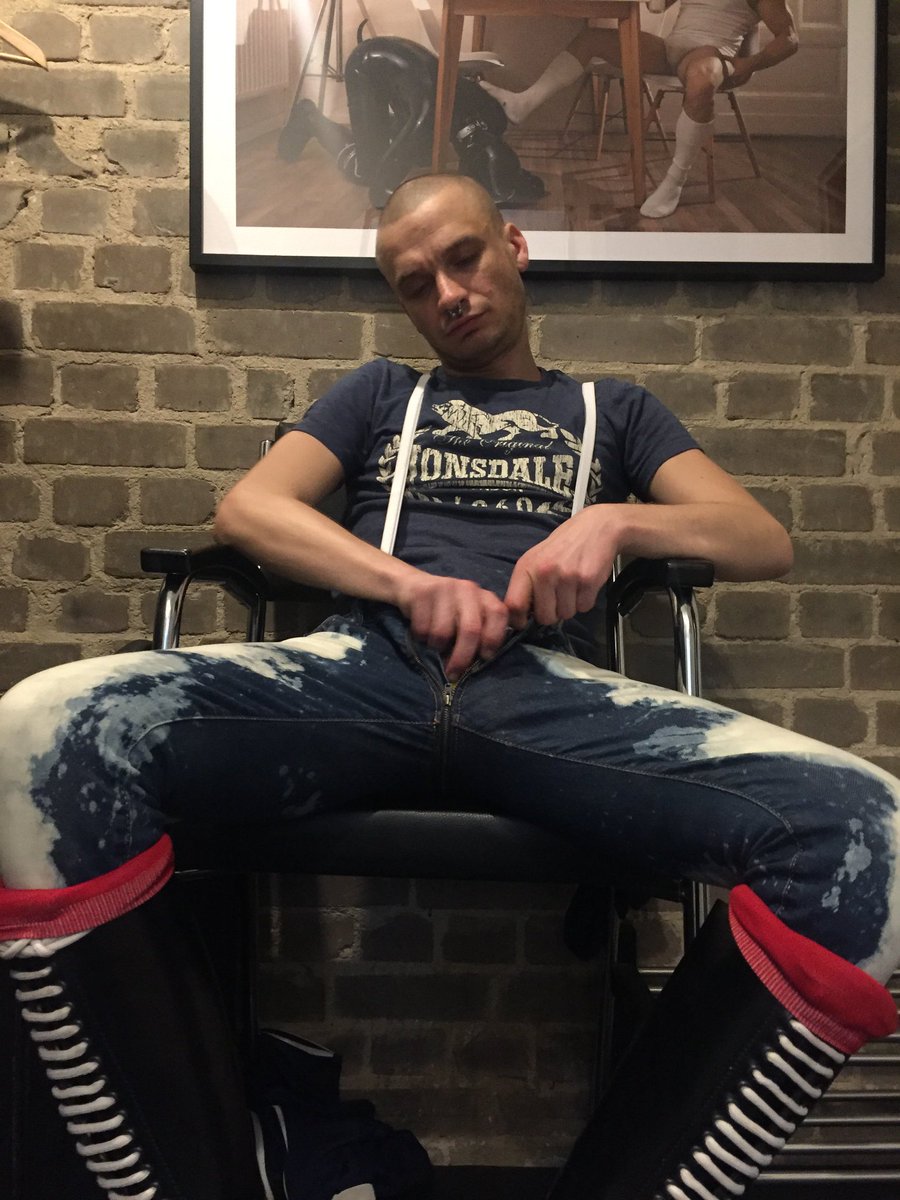 Need sex with this horny Skin in his 30 hole boots &amp; bleachers.