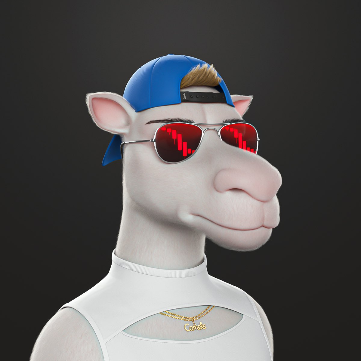Stoked to see I minted this albino #Camels3D after the reveal earlier today 🐪 Thanks to <a href="/SuperChillBean/">SuperChillBean</a> <a href="/amber_rhae/">ambermc.eth AV💥💜🫶🏻 #AcidBabe $S</a> &amp; <a href="/CamelsNFT/">Camels</a> for helping onboard me awhile back thru a giveaway, much appreciated! The #art with this collection is NICE <a href="/0xKeid/">Keid</a> 🔥🔥 #CamelsFam