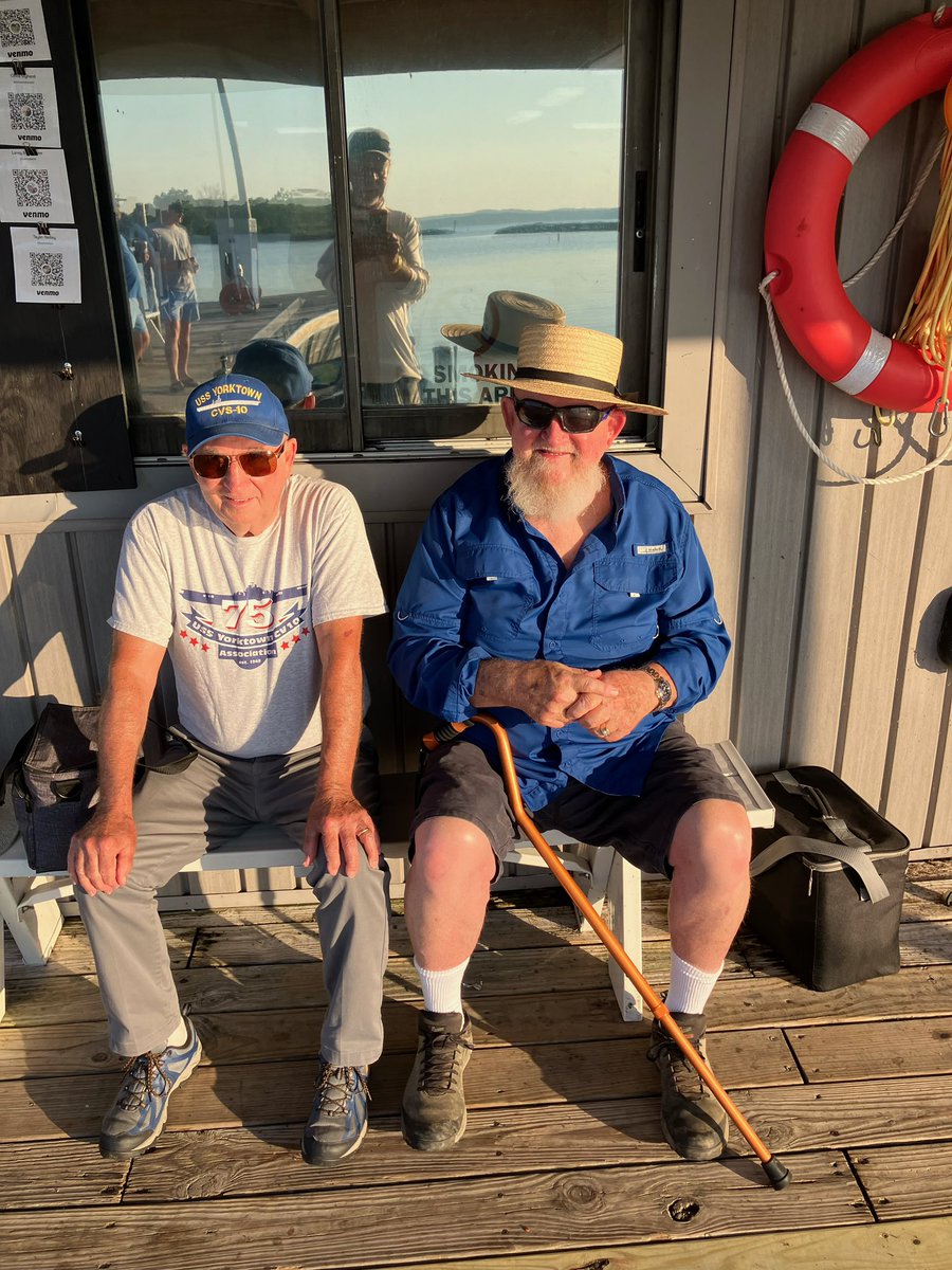 The Marshall County Elks Lodge hosted its annual event  today where they take veterans out on Kentucky Lake to fish. Twenty vets participated today. The group then returns to the Elks Lodge for a special lunch. 🇺🇸 🦅 🎣